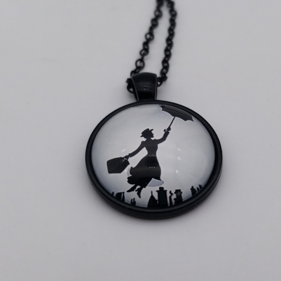 Jewelry - 3/$30 Mary Poppins Glass  Chain Necklace